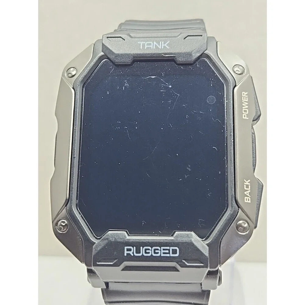 Kospet Tank M1 Pro Rugged Smartwatch Black 5ATM IP69K Fitness Tracker Watch Mens